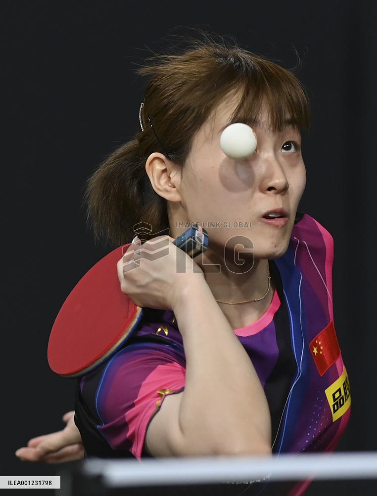 (SP)QATAR-DOHA-TABLE TENNIS-WTT FEEDER DOHA 2023-WOMEN'S SINGLES