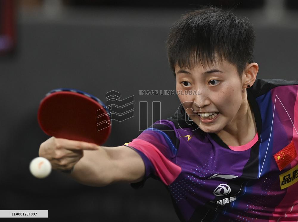 (SP)QATAR-DOHA-TABLE TENNIS-WTT FEEDER DOHA 2023-WOMEN'S SINGLES