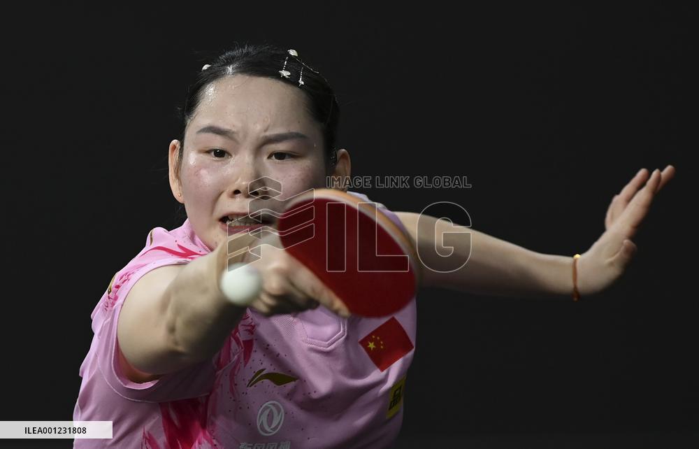 (SP)QATAR-DOHA-TABLE TENNIS-WTT FEEDER DOHA 2023-WOMEN'S SINGLES