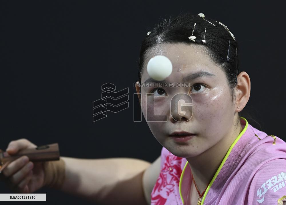 (SP)QATAR-DOHA-TABLE TENNIS-WTT FEEDER DOHA 2023-WOMEN'S SINGLES