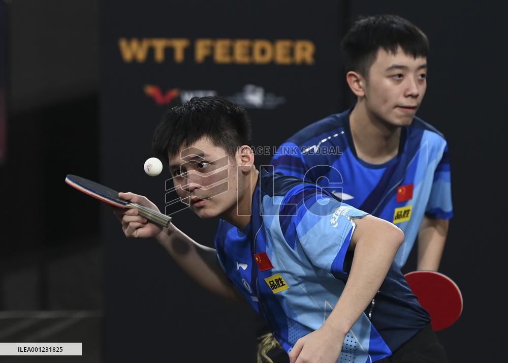 (SP)QATAR-DOHA-TABLE TENNIS-WTT FEEDER DOHA 2023-MEN'S DOUBLES