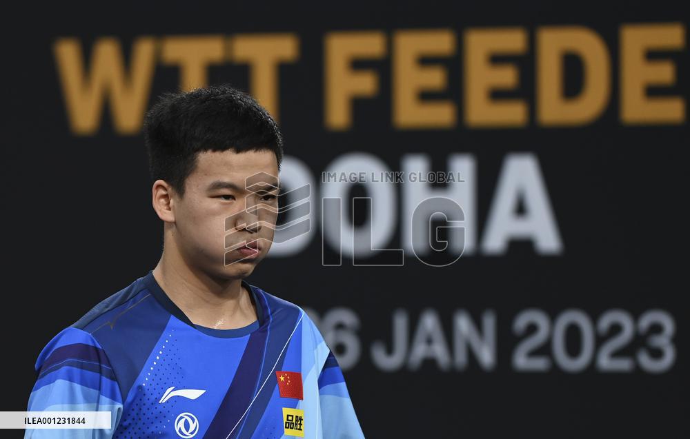 (SP)QATAR-DOHA-TABLE TENNIS-WTT FEEDER DOHA 2023-MEN'S SINGLES