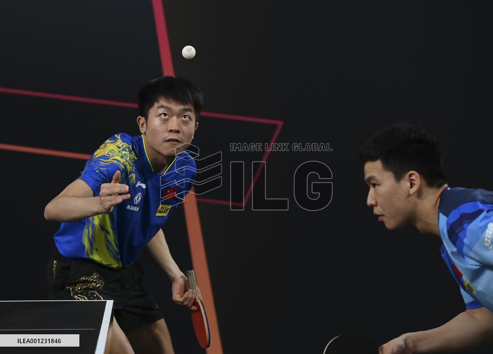 (SP)QATAR-DOHA-TABLE TENNIS-WTT FEEDER DOHA 2023-MEN'S DOUBLES