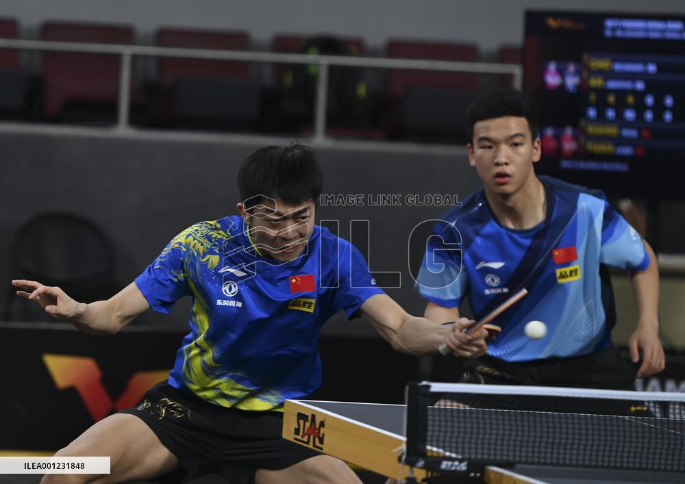 (SP)QATAR-DOHA-TABLE TENNIS-WTT FEEDER DOHA 2023-MEN'S DOUBLES