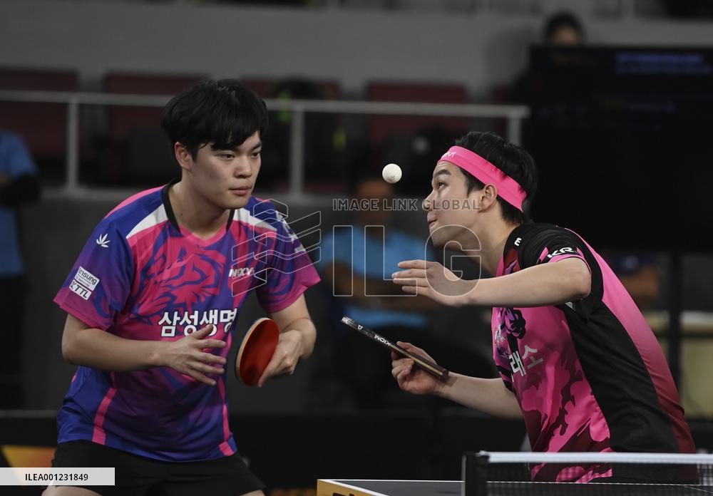 (SP)QATAR-DOHA-TABLE TENNIS-WTT FEEDER DOHA 2023-MEN'S DOUBLES