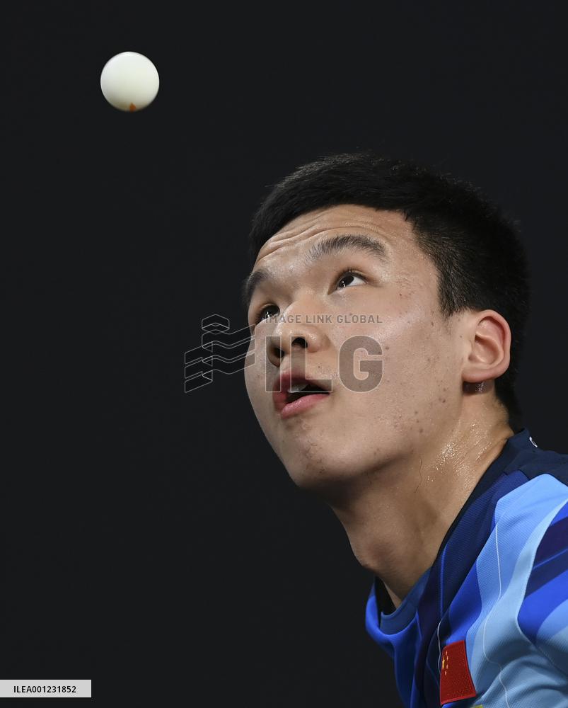 (SP)QATAR-DOHA-TABLE TENNIS-WTT FEEDER DOHA 2023-MEN'S SINGLES