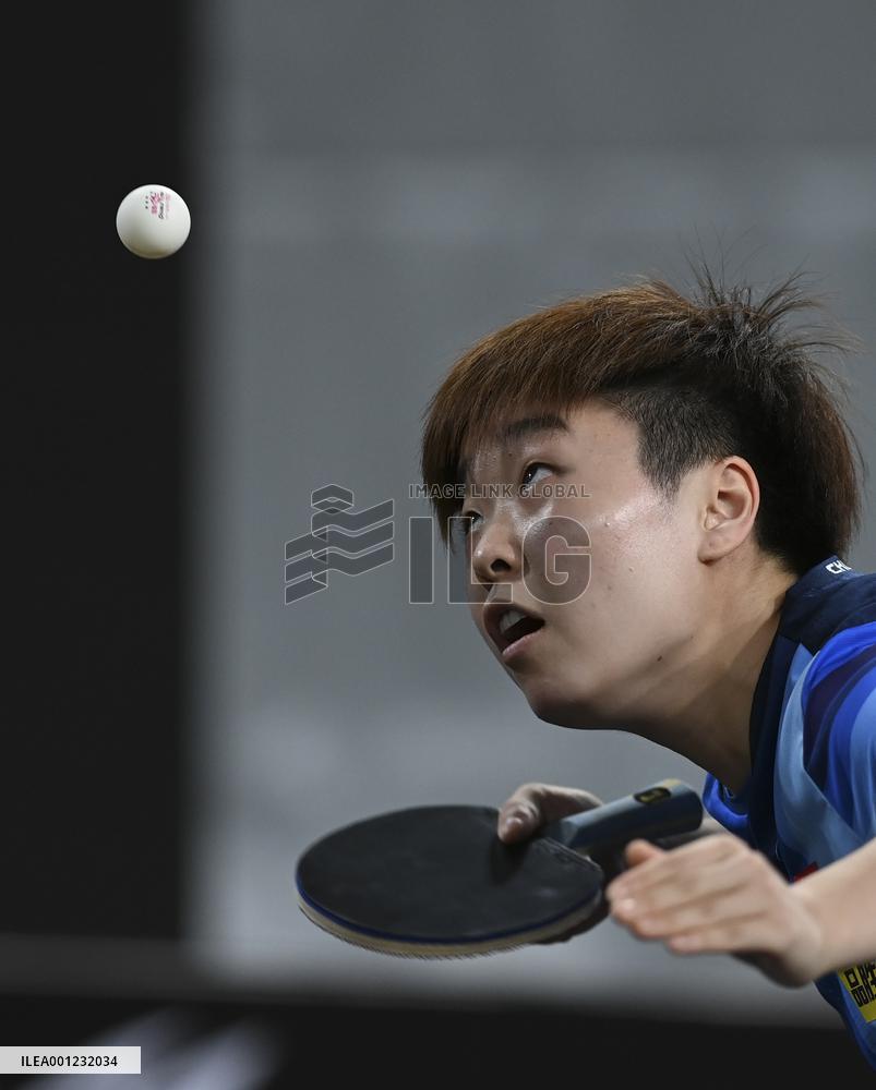 (SP)QATAR-DOHA-TABLE TENNIS-WTT FEEDER DOHA 2023-WOMEN'S SINGLES