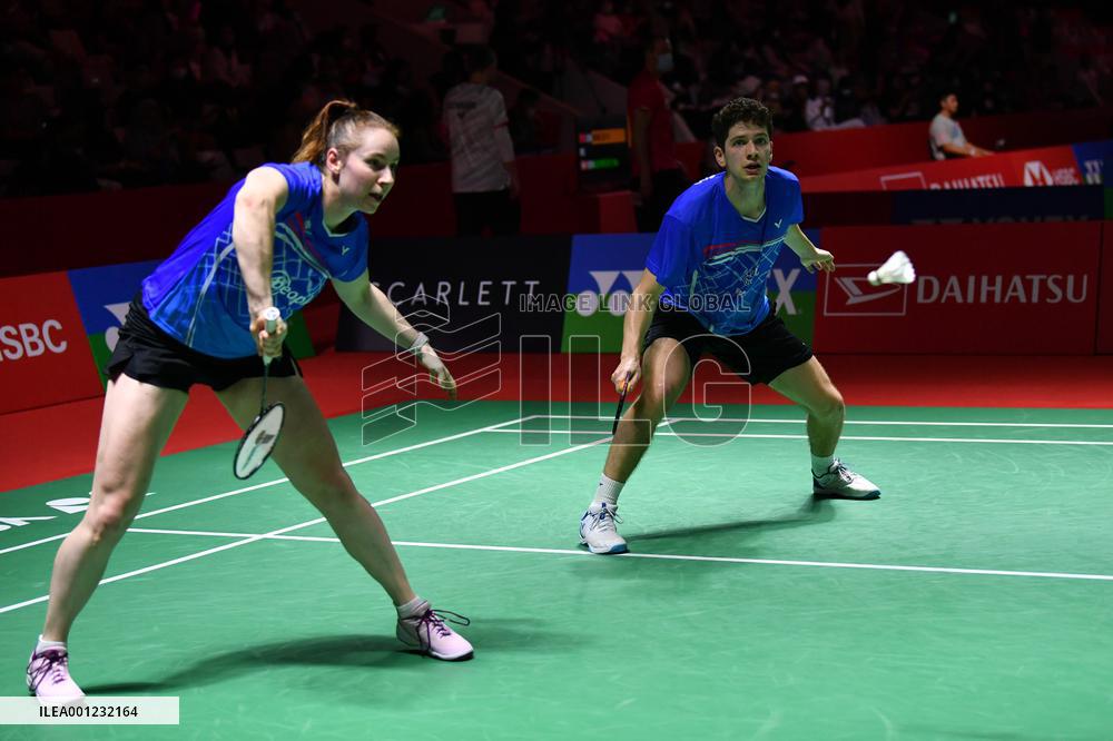 (SP)INDONESIA-JAKARTA-BADMINTON-INDONESIA MASTERS 2023-MIXED DOUBLES-SECOND ROUND