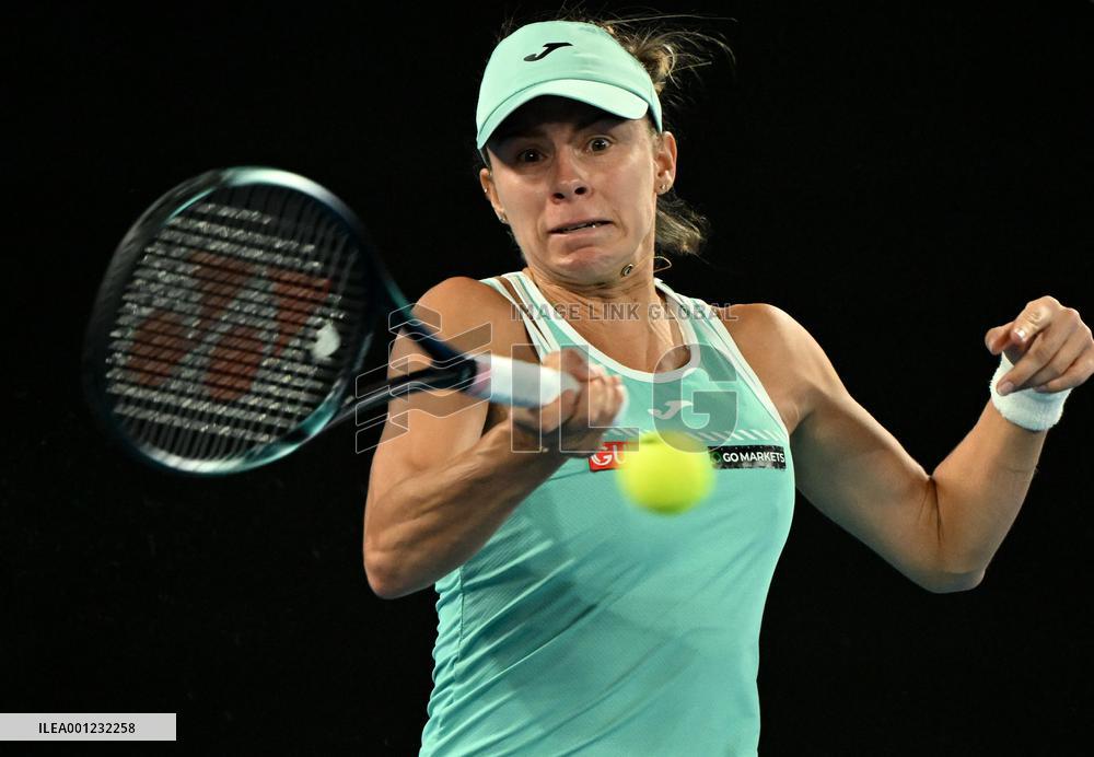 (SP)AUSTRALIA-MELBOURNE-TENNIS-AUSTRALIAN OPEN-WOMEN'S SINGLES-SEMIFINAL