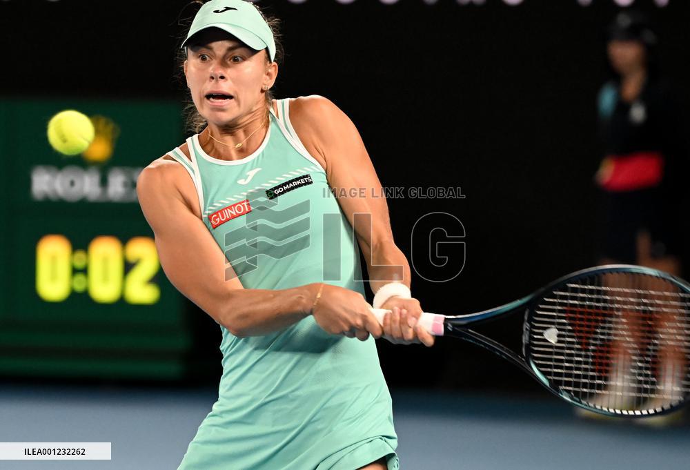 (SP)AUSTRALIA-MELBOURNE-TENNIS-AUSTRALIAN OPEN-WOMEN'S SINGLES-SEMIFINAL