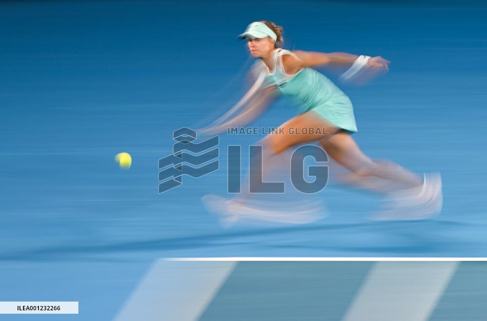 (SP)AUSTRALIA-MELBOURNE-TENNIS-AUSTRALIAN OPEN-WOMEN'S SINGLES-SEMIFINAL