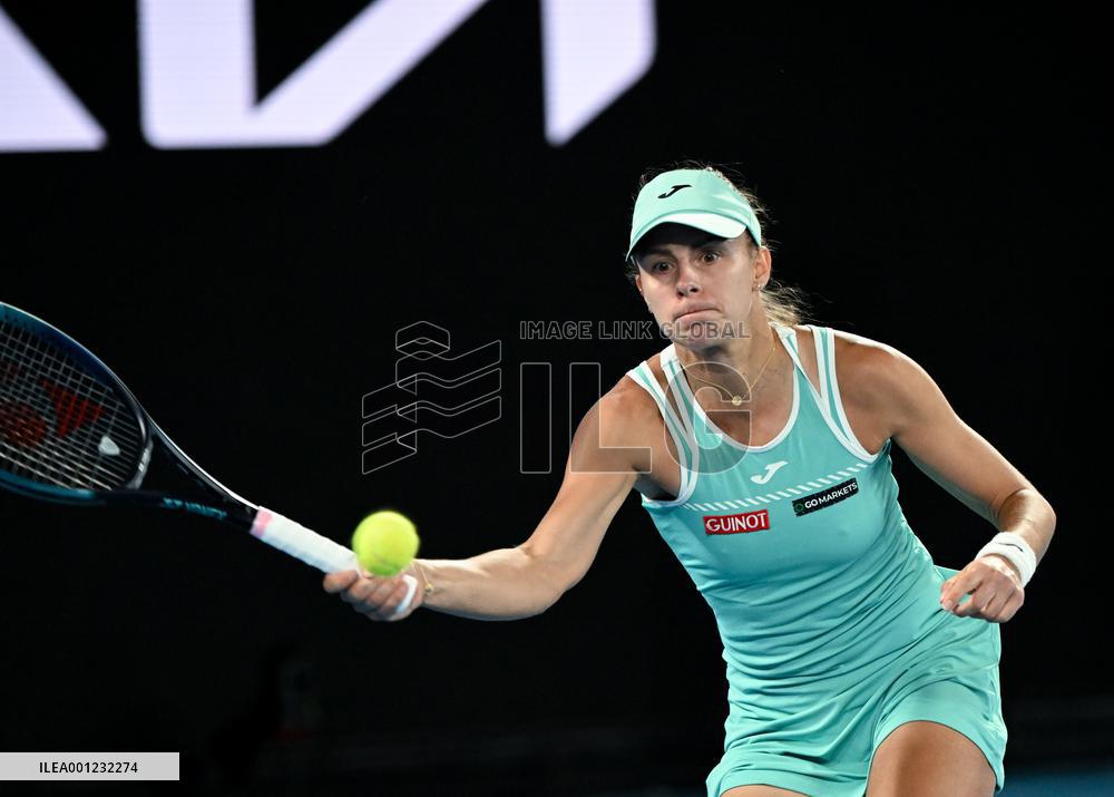 (SP)AUSTRALIA-MELBOURNE-TENNIS-AUSTRALIAN OPEN-WOMEN'S SINGLES-SEMIFINAL