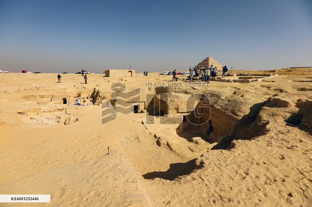 EGYPT-SAQQARA-ARCHAEOLOGY-ANCIENT TOMBS
