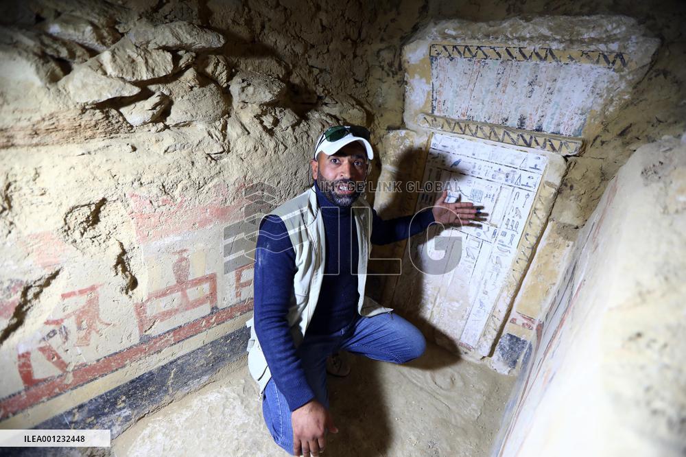 EGYPT-SAQQARA-ARCHAEOLOGY-ANCIENT TOMBS