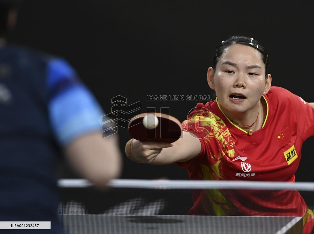 (SP)QATAR-DOHA-TABLE TENNIS-WTT FEEDER DOHA 2023-WOMEN'S SINGLES