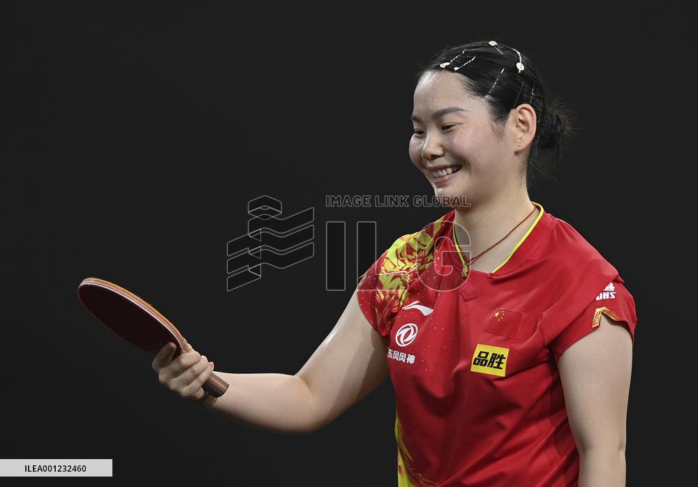 (SP)QATAR-DOHA-TABLE TENNIS-WTT FEEDER DOHA 2023-WOMEN'S SINGLES