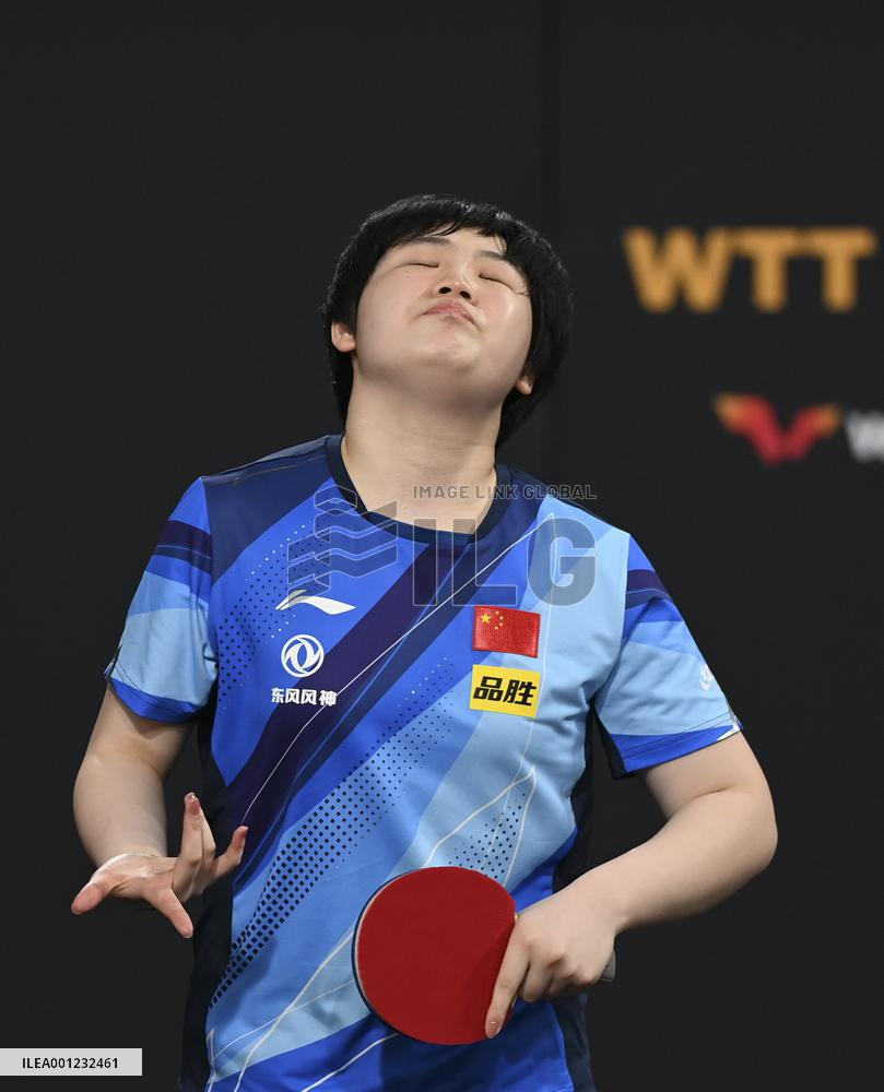 (SP)QATAR-DOHA-TABLE TENNIS-WTT FEEDER DOHA 2023-WOMEN'S SINGLES