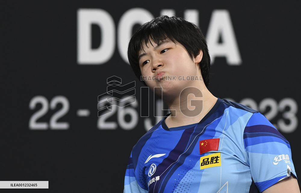 (SP)QATAR-DOHA-TABLE TENNIS-WTT FEEDER DOHA 2023-WOMEN'S SINGLES