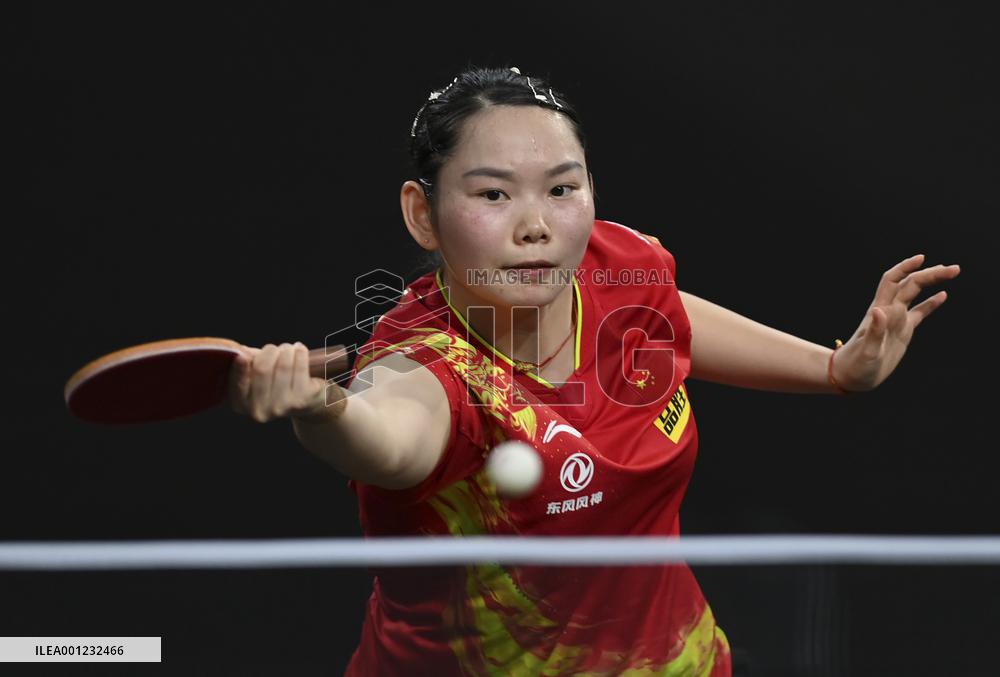 (SP)QATAR-DOHA-TABLE TENNIS-WTT FEEDER DOHA 2023-WOMEN'S SINGLES
