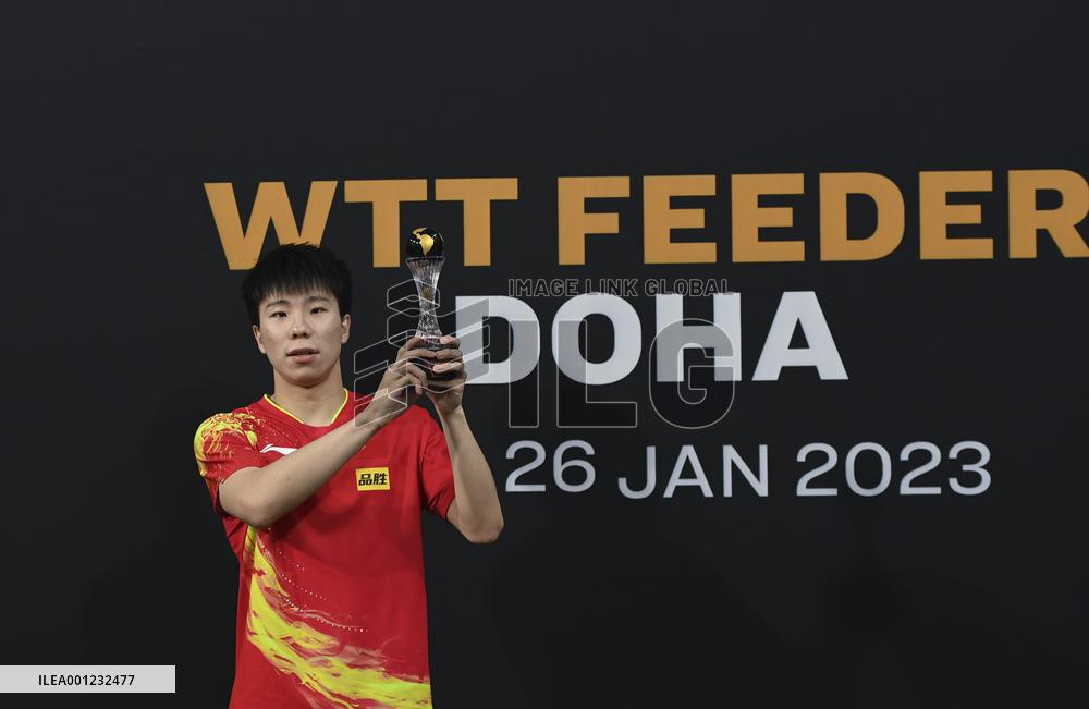 (SP)QATAR-DOHA-TABLE TENNIS-WTT FEEDER DOHA 2023-MEN'S SINGLES