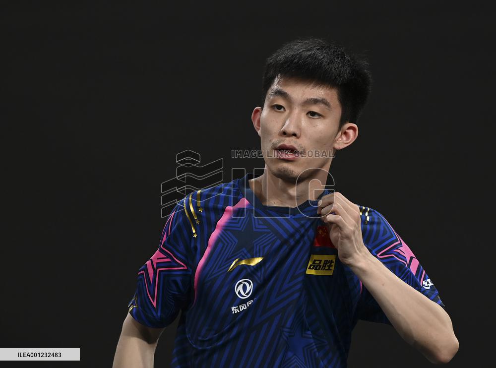 (SP)QATAR-DOHA-TABLE TENNIS-WTT FEEDER DOHA 2023-MEN'S SINGLES