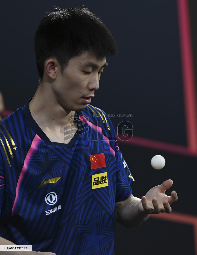 (SP)QATAR-DOHA-TABLE TENNIS-WTT FEEDER DOHA 2023-MEN'S SINGLES