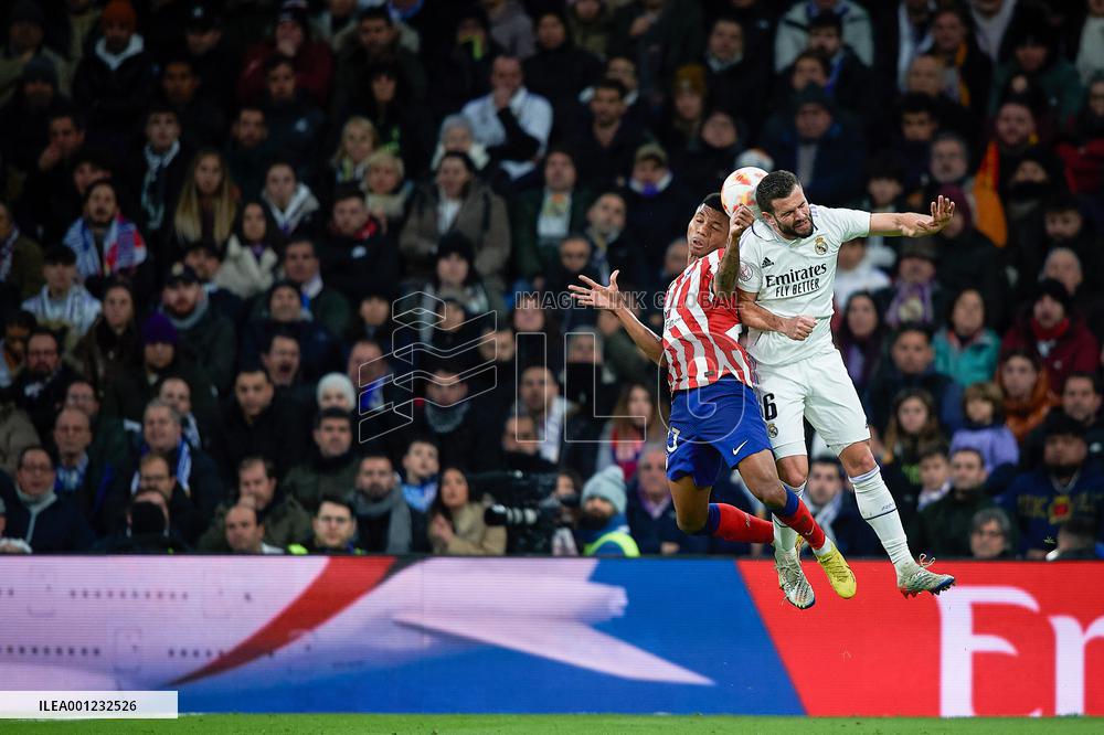 (SP)SPAIN-MADRID-FOOTBALL-KING'S CUP-REAL MADRID VS ATLETICO DE MADRID