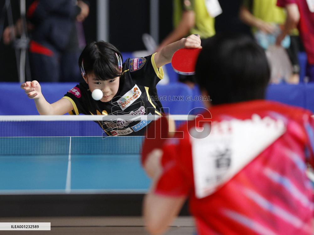 Table tennis: Japan national c'ships