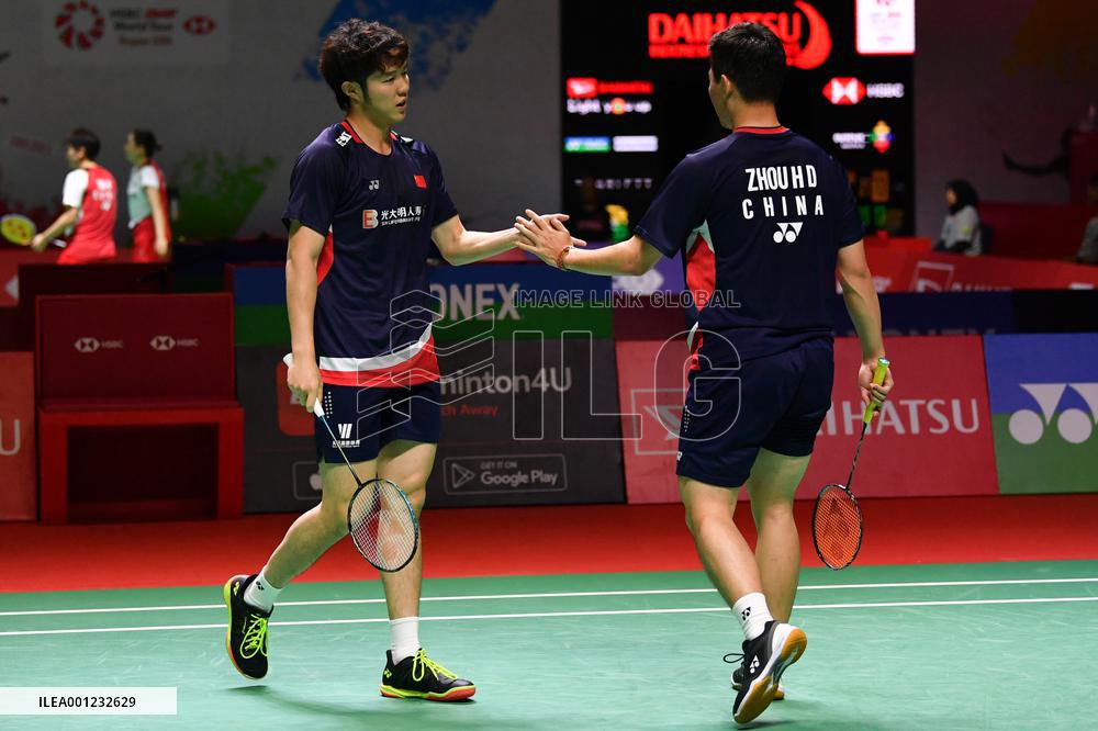 (SP)INDONESIA-JAKARTA-BADMINTON-INDONESIA MASTERS 2023-MEN'S DOUBLES