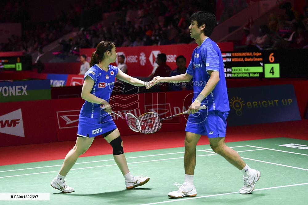 (SP)INDONESIA-JAKARTA-BADMINTON-INDONESIA MASTERS 2023-MIXED DOUBLES