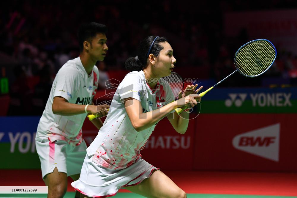 (SP)INDONESIA-JAKARTA-BADMINTON-INDONESIA MASTERS 2023-MIXED DOUBLES