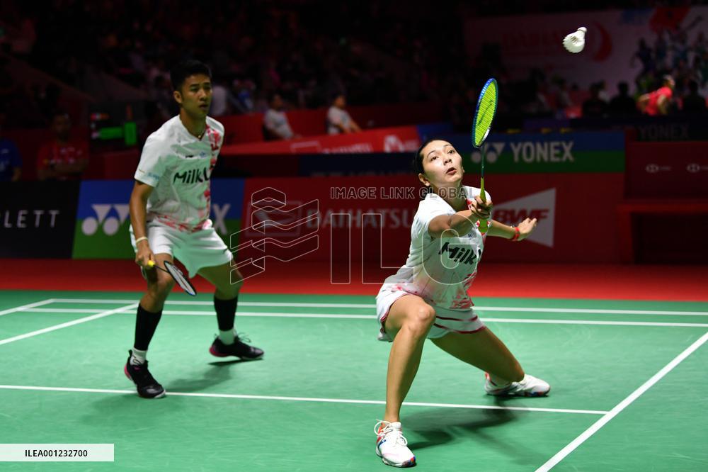 (SP)INDONESIA-JAKARTA-BADMINTON-INDONESIA MASTERS 2023-MIXED DOUBLES