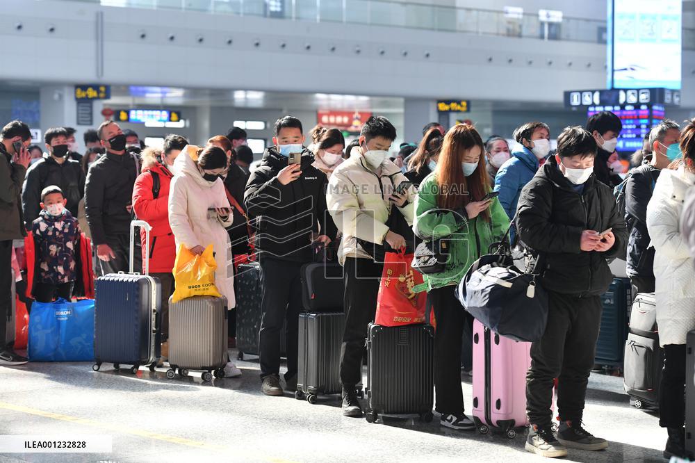 #CHINA-SPRING FESTIVAL-TRAVEL RUSH (CN)