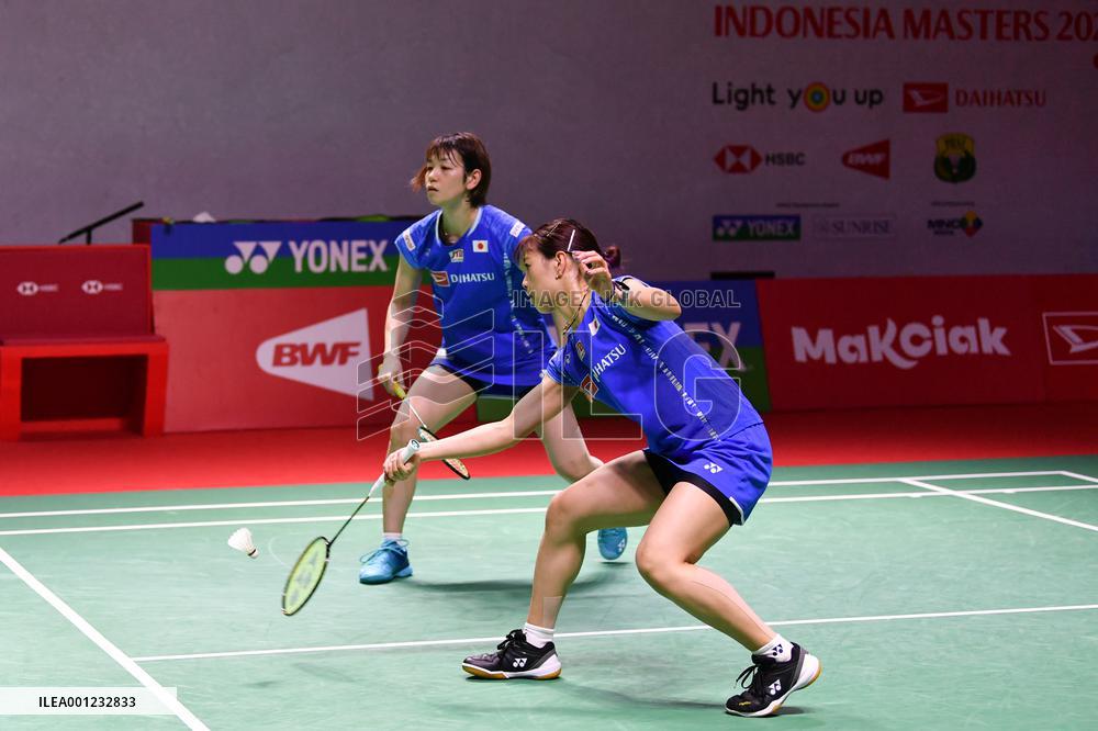 (SP)INDONESIA-JAKARTA-BADMINTON-INDONESIA MASTERS 2023-WOMEN'S DOUBLES