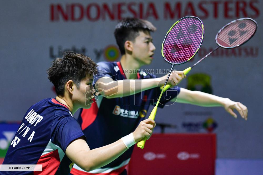 (SP)INDONESIA-JAKARTA-BADMINTON-INDONESIA MASTERS 2023-MIXED DOUBLES