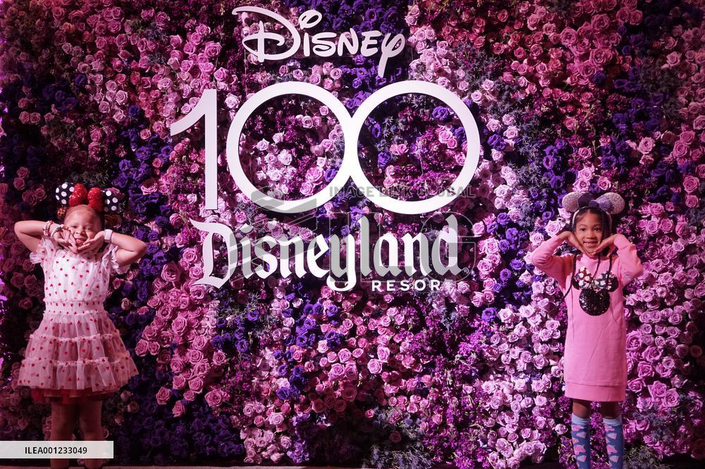 U.S.-CALIFORNIA-ANAHEIM-DISNEYLAND RESORT-DISNEY-100TH ANNIVERSARY