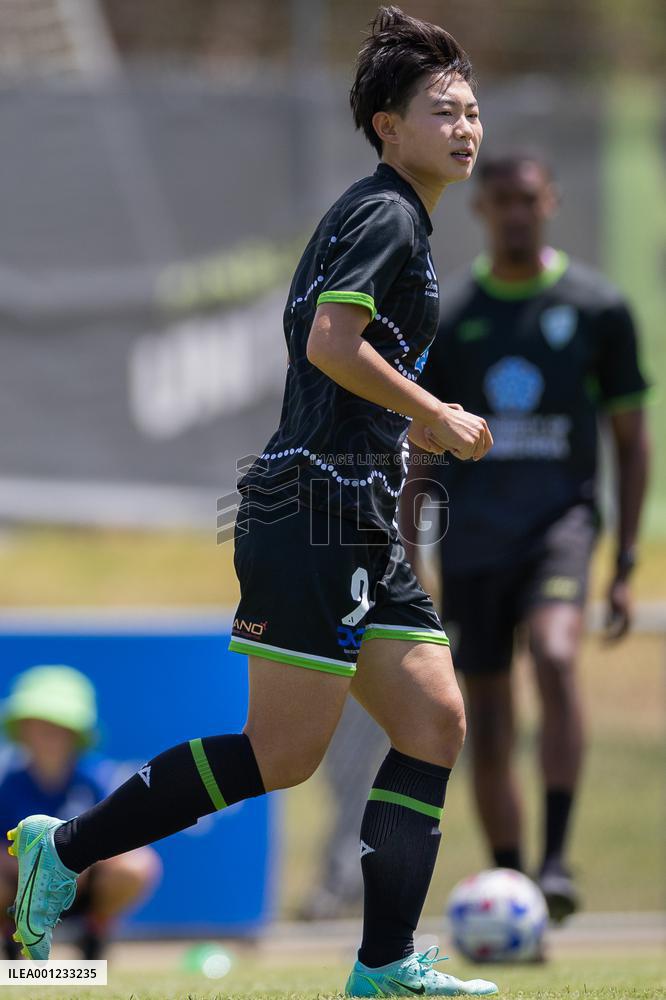 (SP)AUSTRALIA-CANBERRA-FOOTBALL-A-LEAGUE WOMEN-CANBERRA UNITED VS WESTERN UNITED