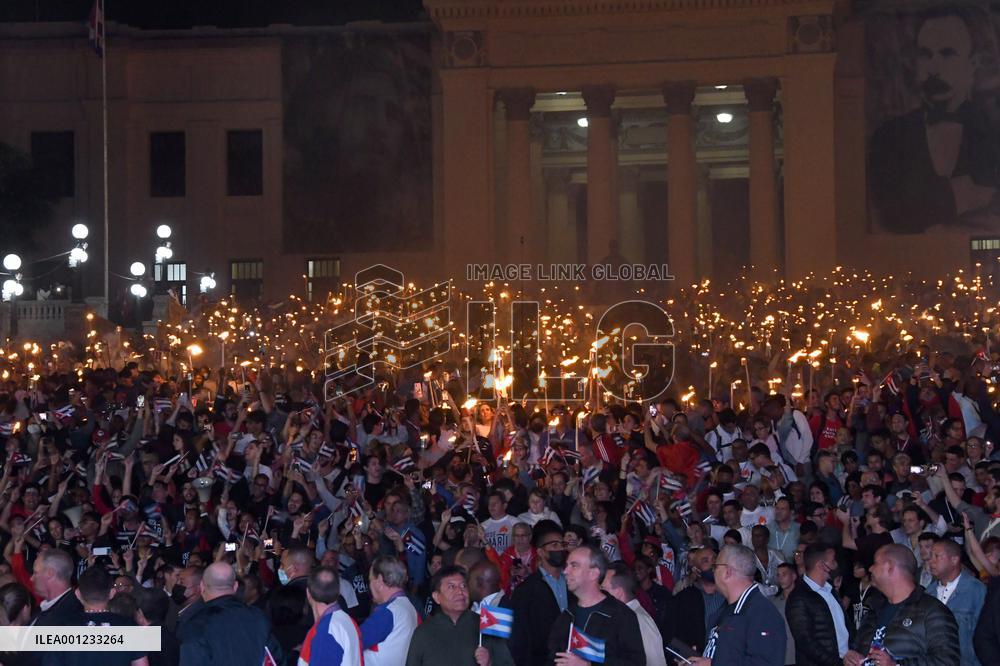 CUBA-HAVANA-JOSE MARTI-ANNIVERSARY-COMMEMORATION