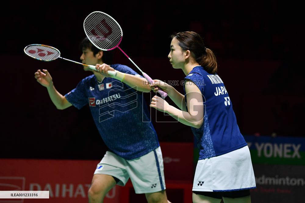 (SP)INDONESIA-JAKARTA-BADMINTON-INDONESIA MASTERS 2023-MIXED DOUBLES-SEMIFINALS