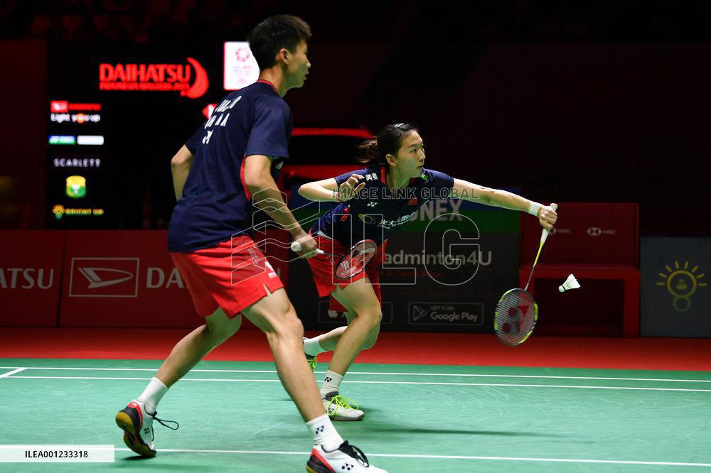 (SP)INDONESIA-JAKARTA-BADMINTON-INDONESIA MASTERS 2023-MIXED DOUBLES-SEMIFINALS