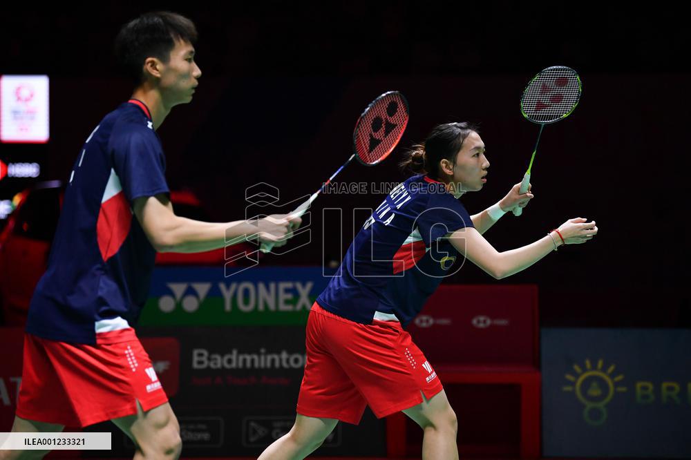 (SP)INDONESIA-JAKARTA-BADMINTON-INDONESIA MASTERS 2023-MIXED DOUBLES-SEMIFINALS