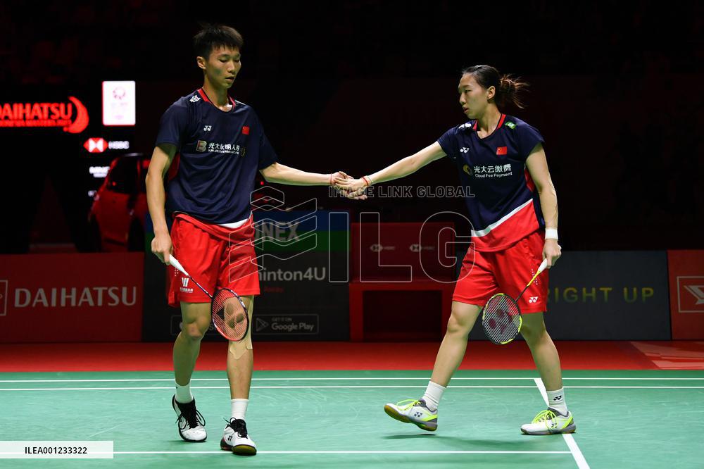 (SP)INDONESIA-JAKARTA-BADMINTON-INDONESIA MASTERS 2023-MIXED DOUBLES-SEMIFINALS