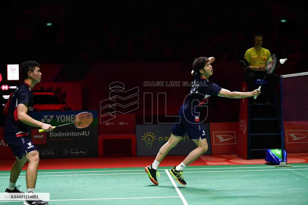 (SP)INDONESIA-JAKARTA-BADMINTON-INDONESIA MASTERS 2023-MEN'S DOUBLES-FINAL
