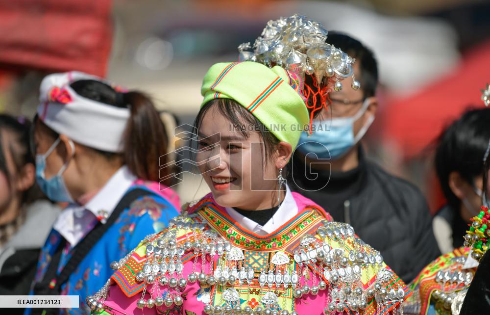 CHINA-GUIZHOU-MIAO ETHNIC GROUP-CUSTOM-"TIAOYUE" (CN)