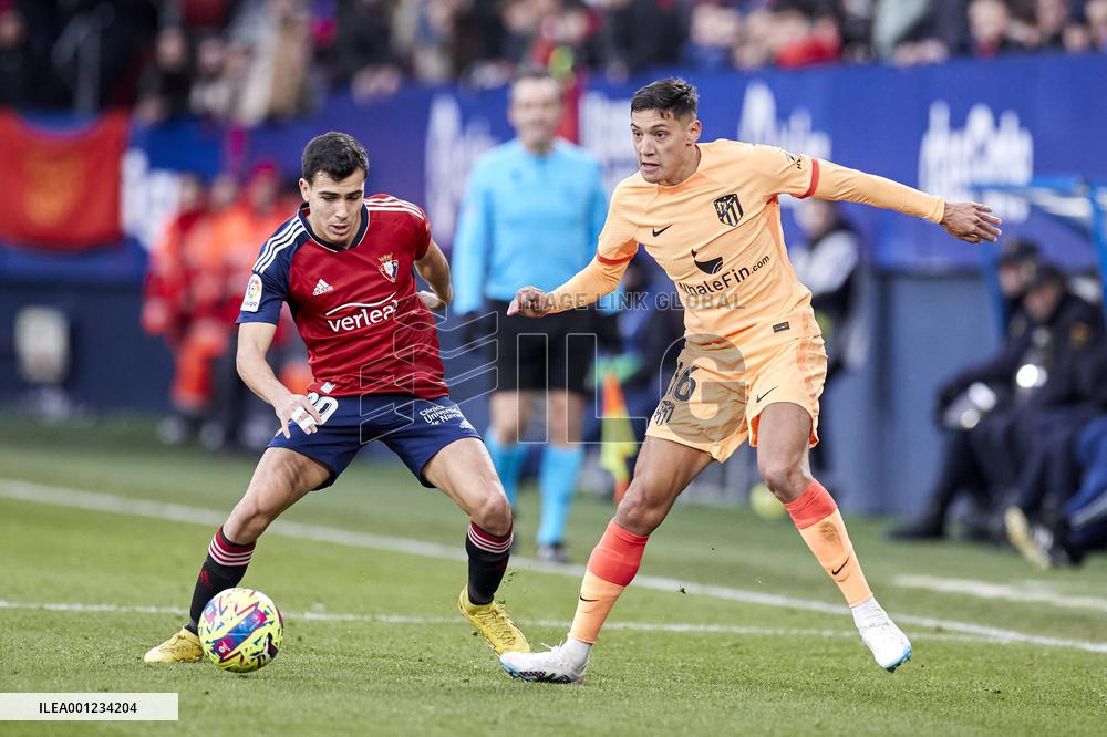 CA Osasuna vs Atletico de Madrid - La Liga Santander