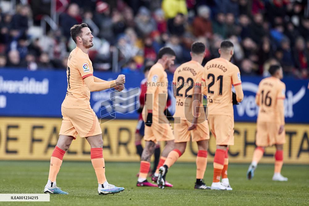 CA Osasuna vs Atletico de Madrid - La Liga Santander