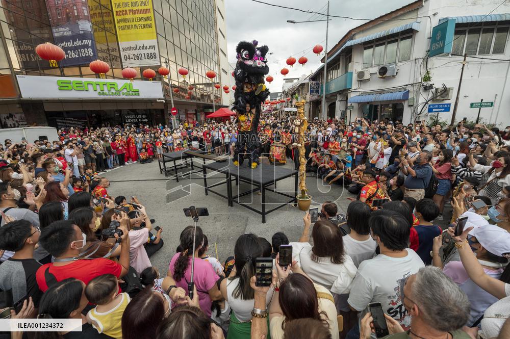 MALAYSIA-PENANG-CHINESE NEW YEAR-CELEBRATION