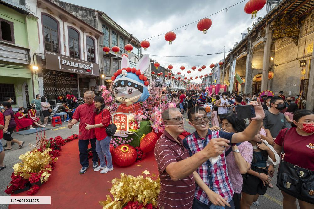 MALAYSIA-PENANG-CHINESE NEW YEAR-CELEBRATION