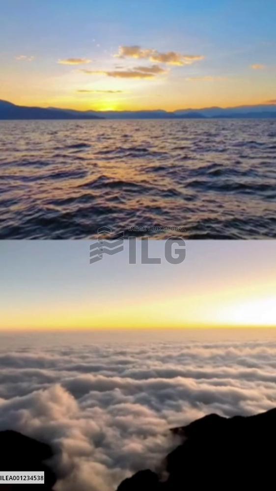 Picturesque sceneries in China's Yunnan