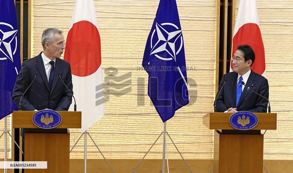 NATO chief in Japan